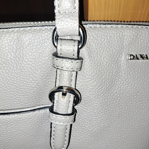 Dana Buchman (Cream) Faux Leather Shoulder Bag - Picture 5 of 9